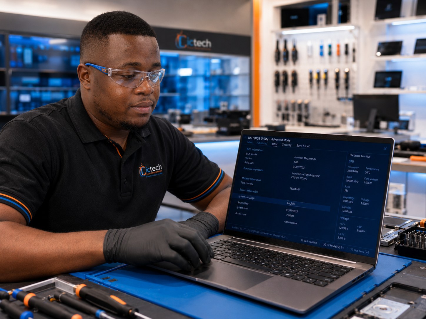 IC Tech device booking