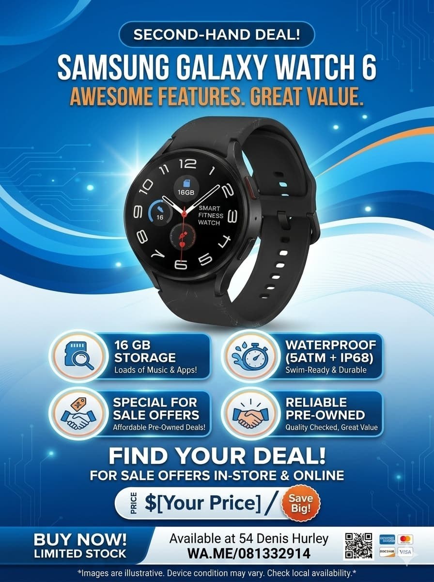 Samsung Galaxy Watch 6 Pre-Owned